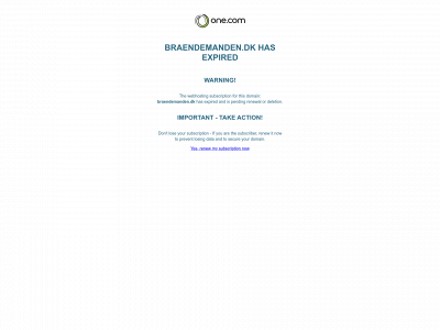 braendemanden.dk snapshot