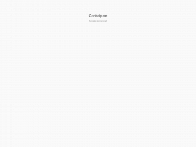 cankalp.se snapshot
