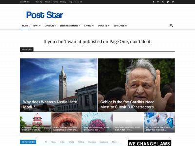 poststarnews.in snapshot