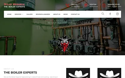 outlawmechanical.com snapshot