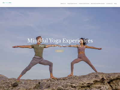 ouryogamind.com snapshot