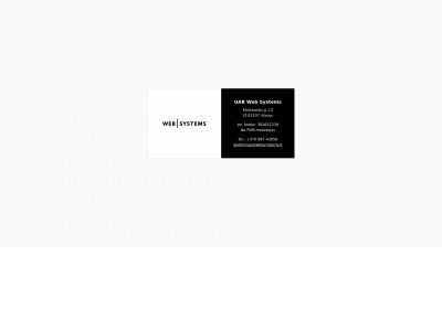 websystems.lt snapshot
