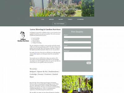 enigmagardenservices.co.uk snapshot