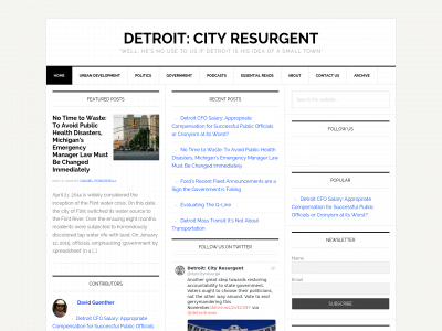 detroitcitytribune.com snapshot