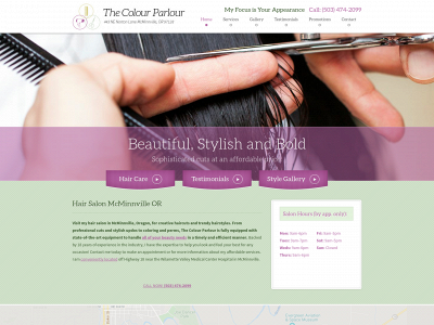 thecolourparlour.com snapshot