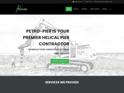 petro-pier.com snapshot