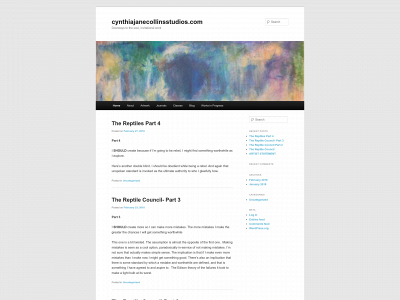 cynthiajanecollinsstudios.com snapshot