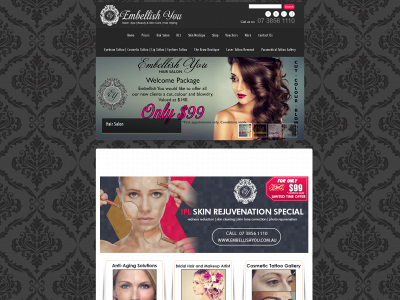embellishyou.com.au snapshot