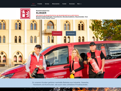 brandschutz-klinger.de snapshot