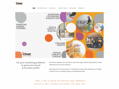 www.ideazph.com snapshot