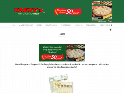 pappyspiedough.com snapshot
