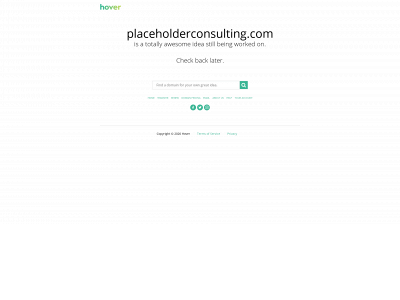 placeholderconsulting.com snapshot