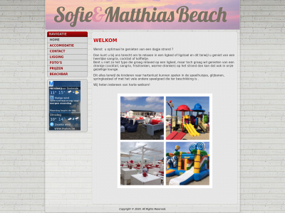 sofie-matthias-beach.be snapshot