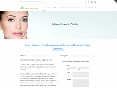 www.medicalvitalityclinic.com snapshot