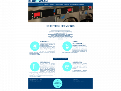 bluewash.es snapshot