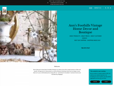 annshomeandboutique.com snapshot