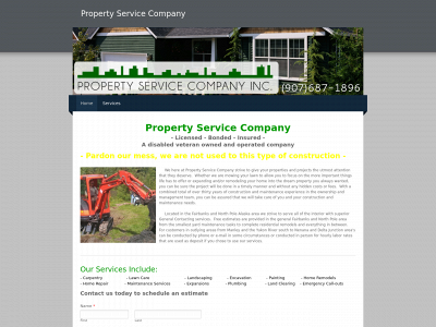propertyservicecompanyinc.com snapshot