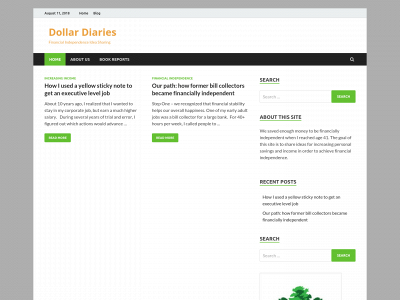 dollardiaries.com snapshot