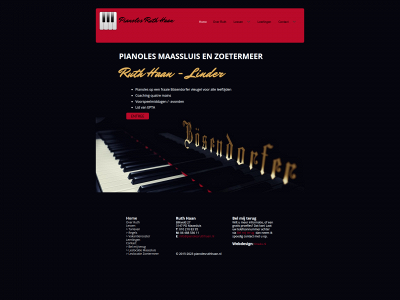 pianolesruthhaan.nl snapshot