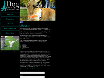 dogassistanceinternational.com snapshot