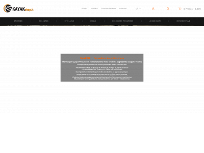kayakshop.lt snapshot