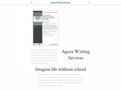 www.agorawriting.com snapshot
