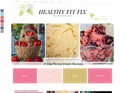 healthyfitfix.com snapshot