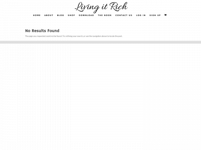 livingitrich.com snapshot