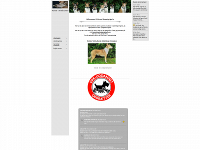 nymandskorthaarscollier.dk snapshot