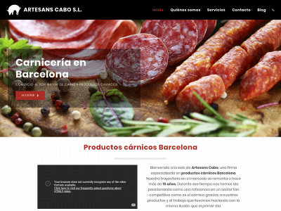 artesanscabo.com snapshot