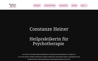 constanze-heiner.de snapshot