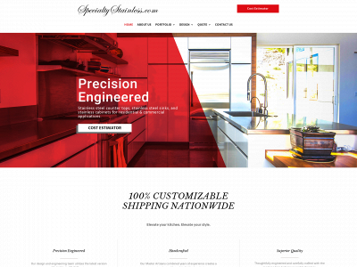 specialtystainless.com snapshot