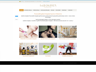 luksuria.lt snapshot