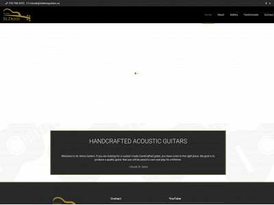 stdenisguitars.ca snapshot