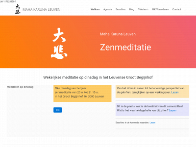 mahakarunaleuven.be snapshot