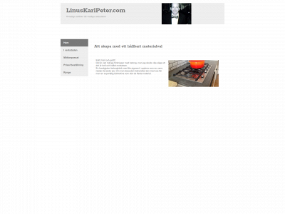 linuskarlpeter.com snapshot