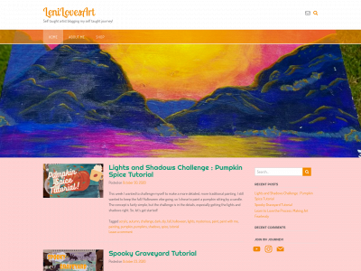 lenilovesart.com snapshot