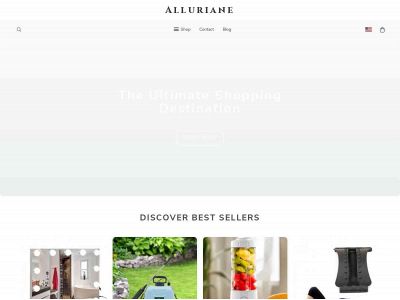 www.alluriane.com snapshot