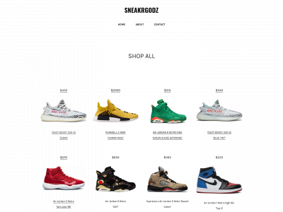 sneakrgodz.weebly.com snapshot