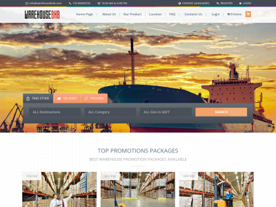 warehousebnb.com snapshot