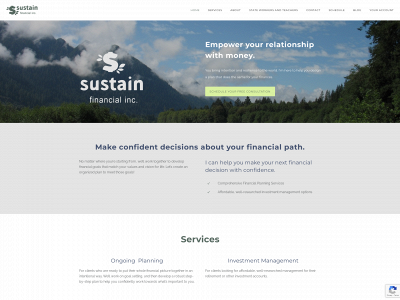 sustain-financial.com snapshot