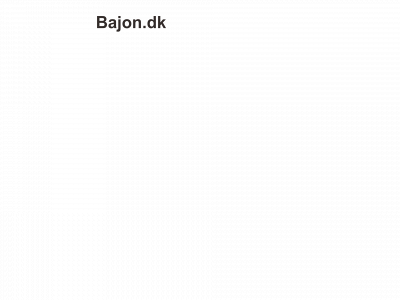 bajon.dk snapshot