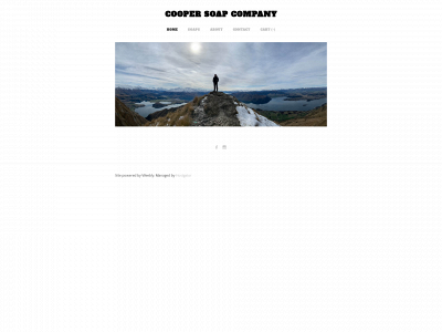 coopersoapcompany.com snapshot