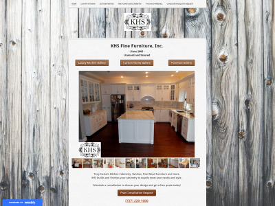 www.khsfinefurniture.com snapshot