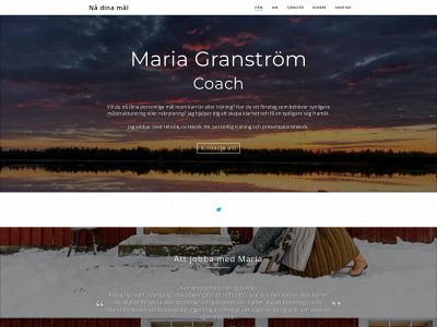 mariagranstrom.com snapshot