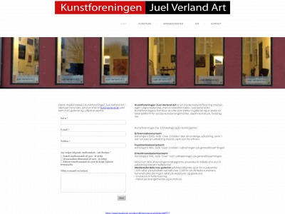 kunstforeningen-juelverlandart.dk snapshot
