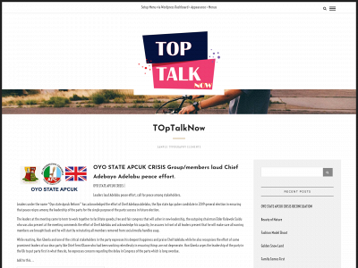 toptalknow.com snapshot