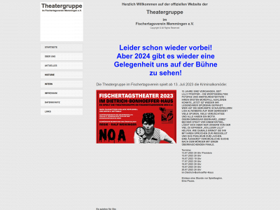 fischertagstheater.de snapshot