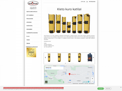 stropuva.lt snapshot