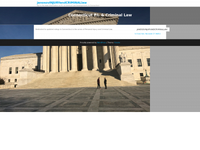 janosovinjuryandcriminallawconnecticut.com snapshot